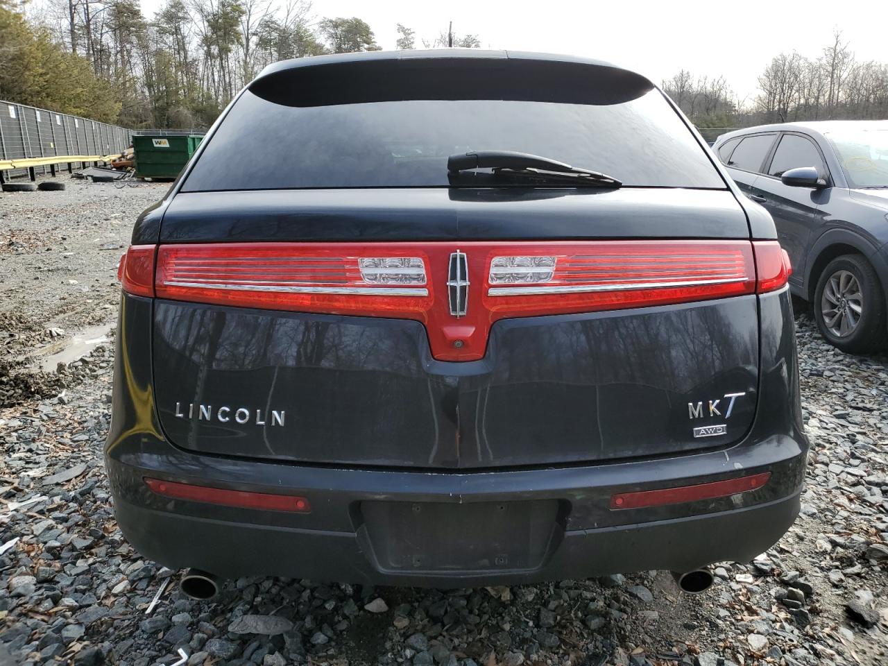 2014 Lincoln MKT VIN 2LMHJ5NK6EBL55820 Copart auction photo, side damage thumbnail 6