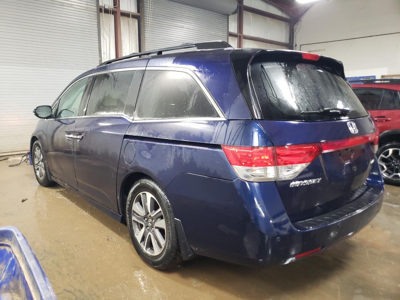 2014 Honda Odyssey VIN 5FNRL5H92EB022184 Copart auction photo, front end damage thumbnail 2