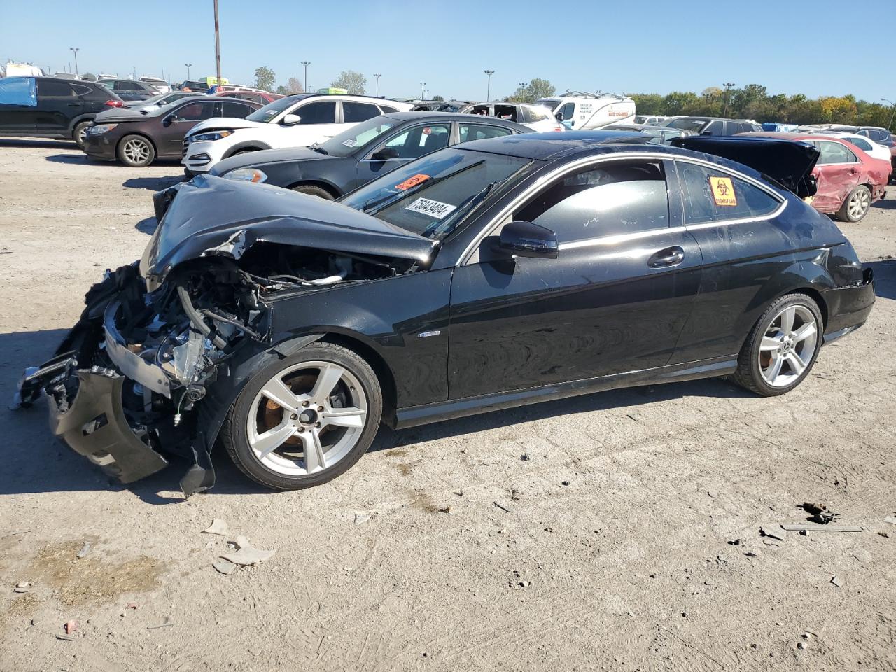 2012 Mercedes-Benz C-klasse VIN WDDGJ4HB6CF929349