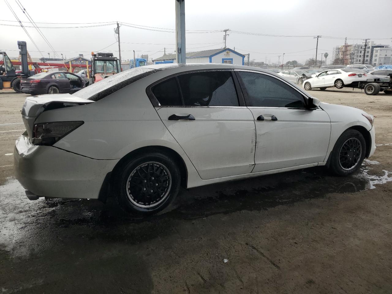 2010 Honda Accord VIN 1HGCP2F38AA175860 Copart auction photo, rear end / front end damage thumbnail 3