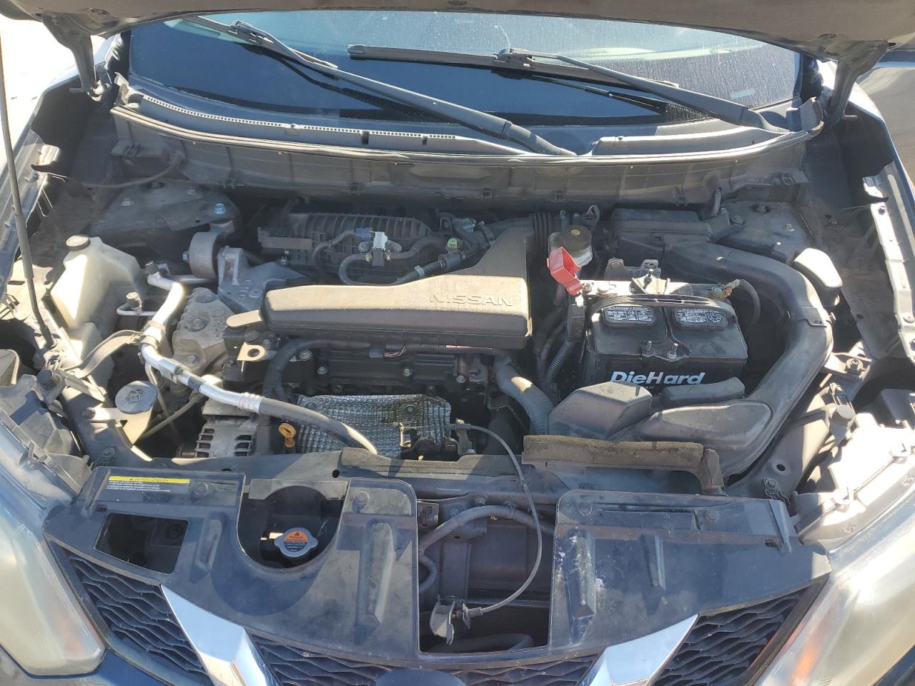 2015 Nissan Rogue VIN 5N1AT2MV4FC837799 Copart auction photo, rear end damage thumbnail 12