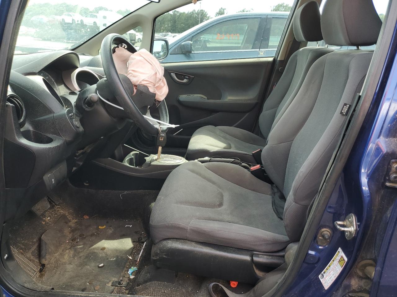 2013 Honda Fit VIN JHMGE8H35DC030109 Copart auction photo, front end damage thumbnail 7
