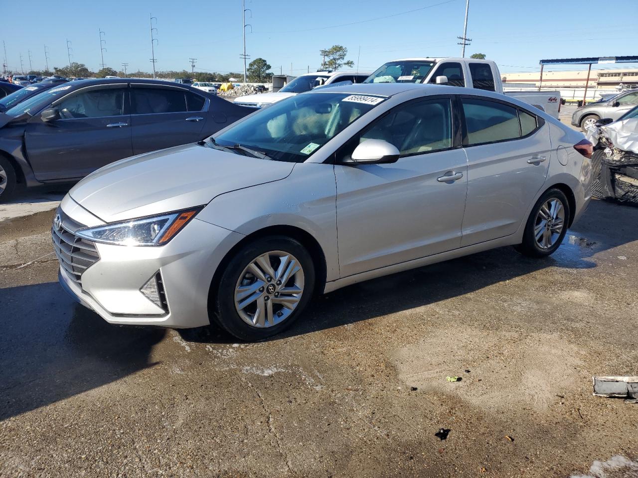 2019 Hyundai Elantra VIN KMHD84LF6KU816607