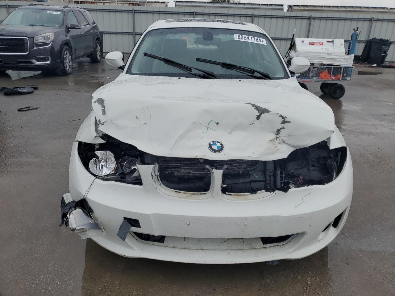 2012 BMW 1er VIN WBAUP7C52CVP23334 Copart auction photo, front end damage thumbnail 5