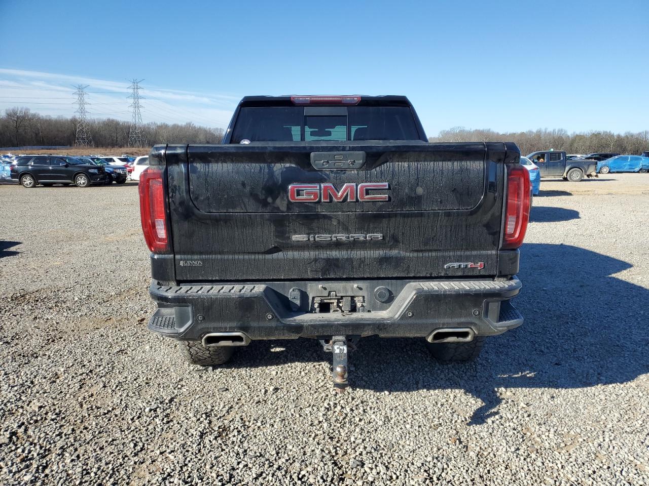 2020 GMC Sierra VIN 3GTP9EELXLG306708 Copart auction photo, front end / side damage thumbnail 6