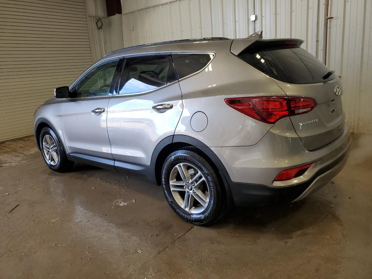 2017 Hyundai Santa Fe VIN 5XYZUDLB1HG433719 Copart auction photo, front end / side damage thumbnail 2