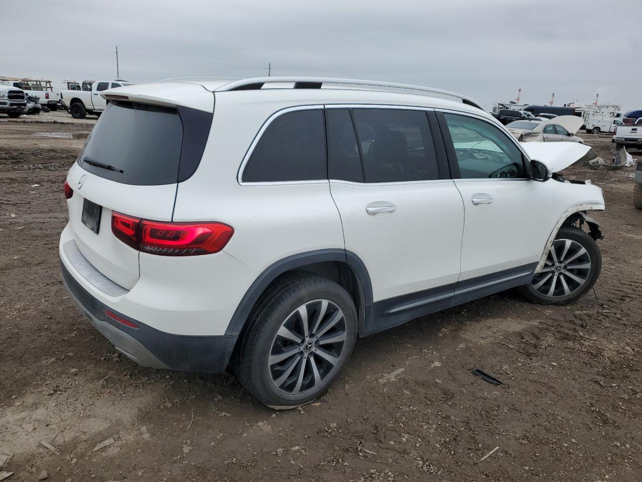2021 Mercedes-Benz GLB VIN W1N4M4GB0MW148696 Copart auction photo, front end / rear end damage thumbnail 3