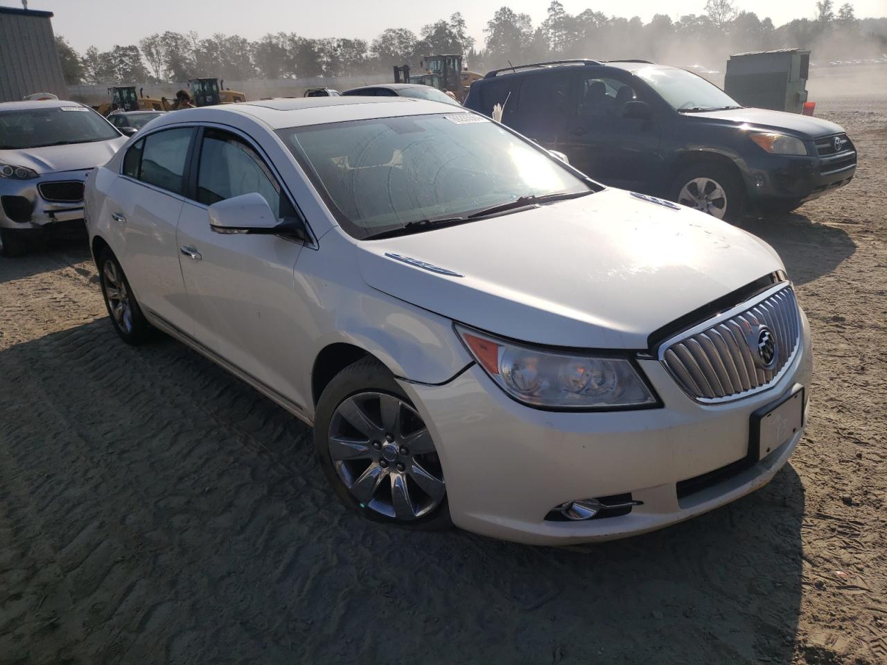 2010 Buick LaCrosse VIN 1G4GC5EG7AF250161 Copart auction photo, front end / rear end damage thumbnail 4