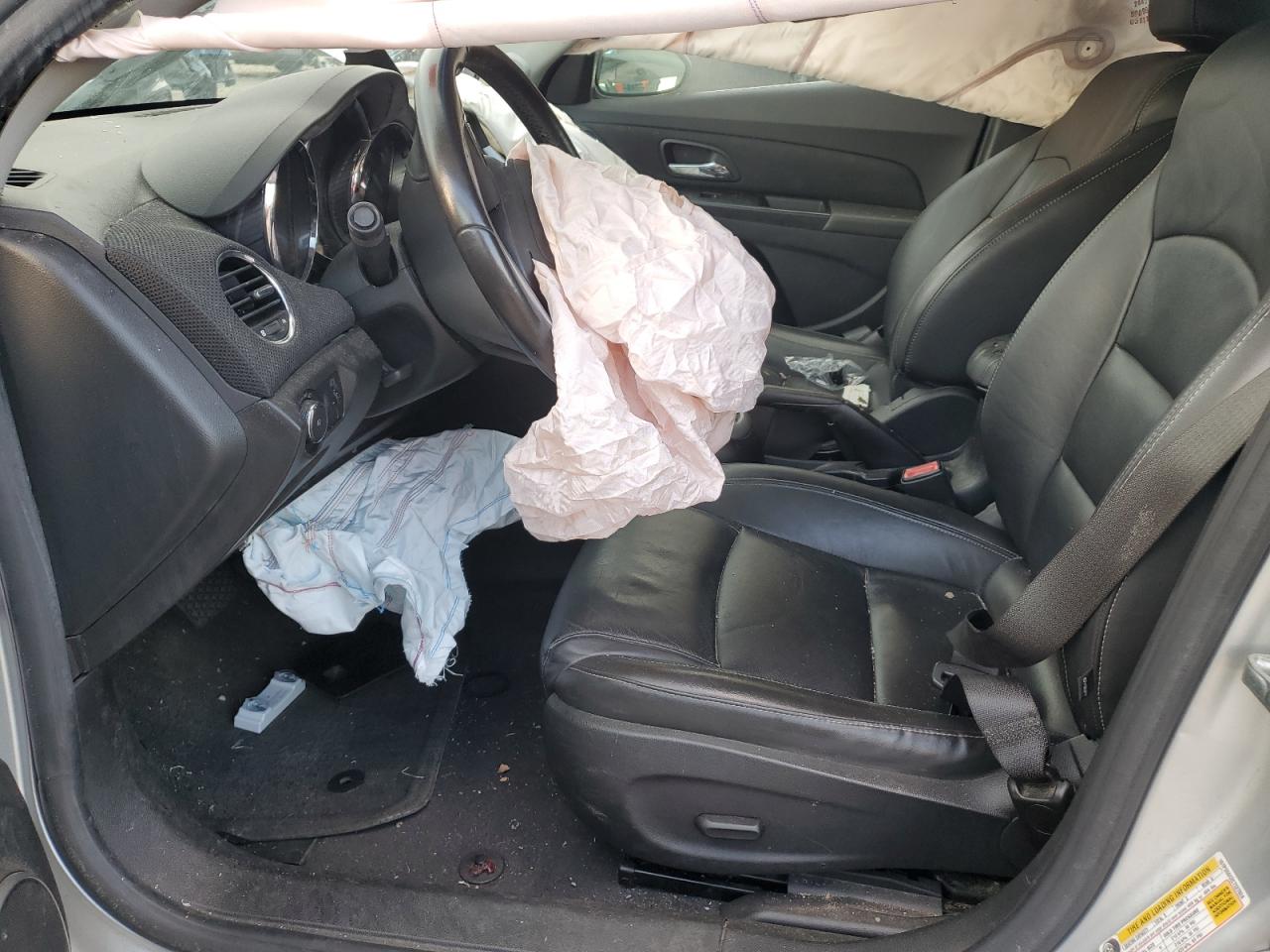 2012 Chevrolet Cruze VIN 1G1PG5SC2C7227824 Copart auction photo, all over damage thumbnail 7