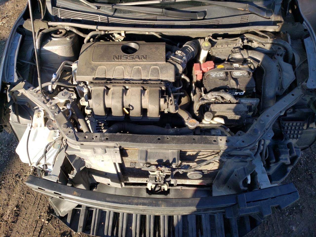 2016 Nissan Sentra VIN 3N1AB7AP5GY213449 Copart auction photo, front end damage thumbnail 11