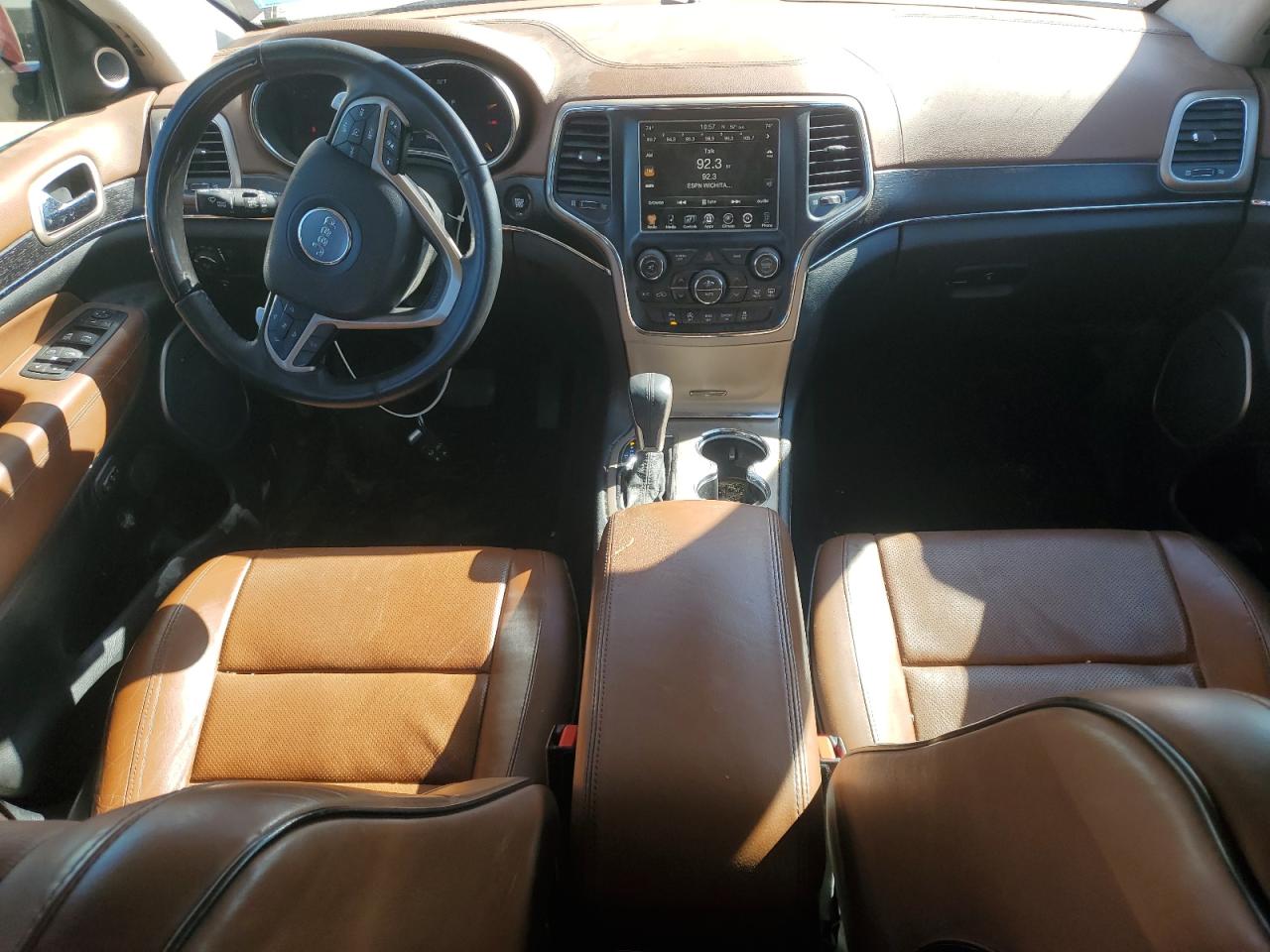 2016 Jeep Grand Cherokee VIN 1C4RJFJG3GC399563 Copart auction photo, front end / all over damage thumbnail 8