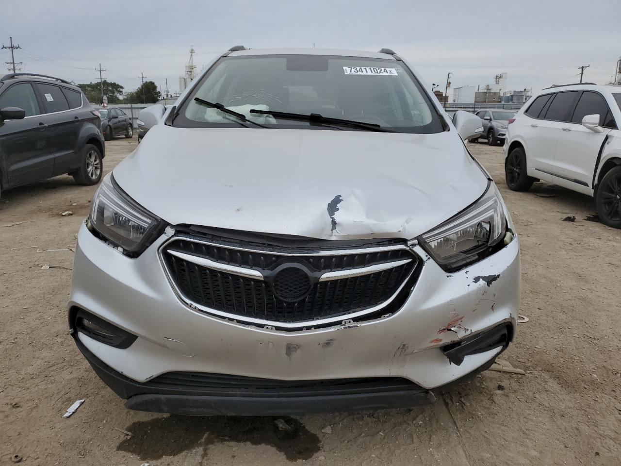 2018 Buick Encore VIN KL4CJASB3JB522300 Copart auction photo, front end damage thumbnail 5