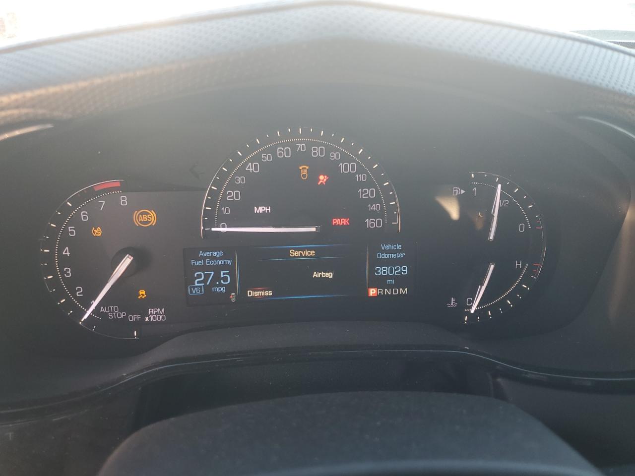 2017 Cadillac CTS VIN 1G6AR5SSXH0186327 Copart auction photo, front end damage thumbnail 9