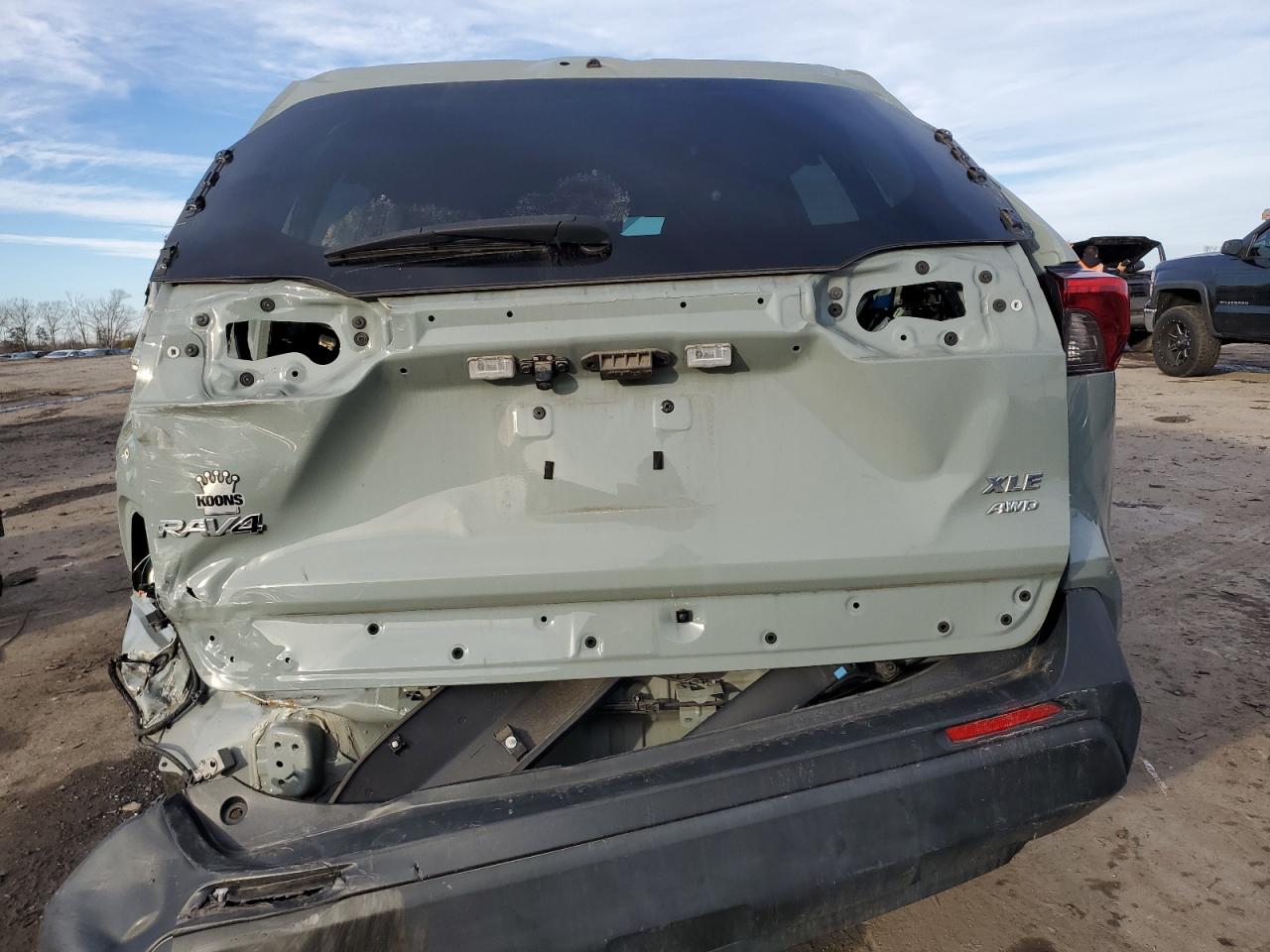 2021 Toyota RAV 4 VIN 2T3P1RFV8MW225271 Copart auction photo, rear end damage thumbnail 6