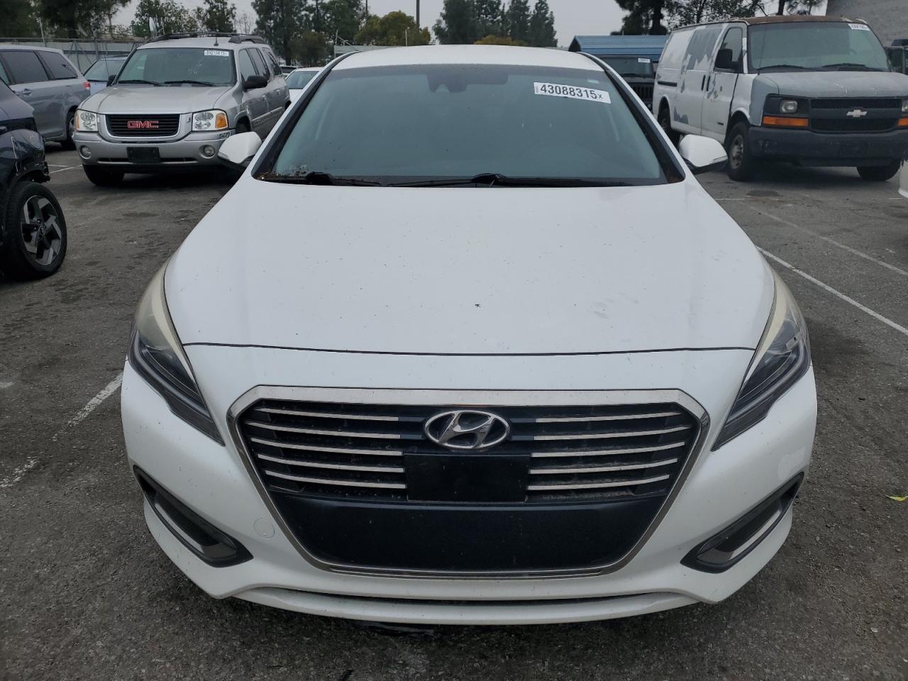 2016 Hyundai Sonata VIN KMHE54L23GA026121 Copart auction photo, mechanical damage thumbnail 5