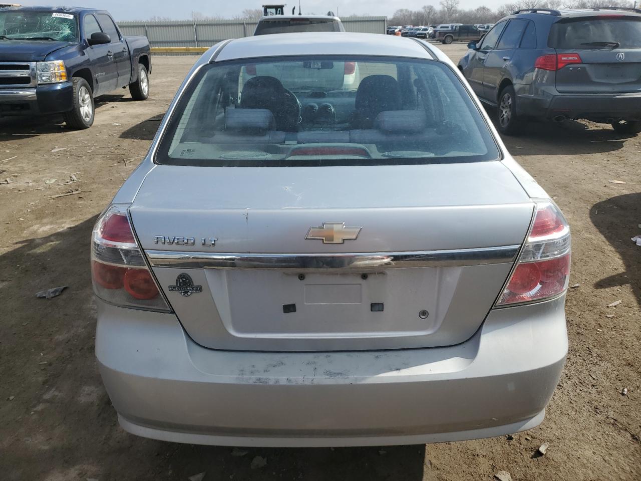 2009 Chevrolet Aveo VIN KL1TD56E49B354887 Copart auction photo, side / rear end damage thumbnail 6
