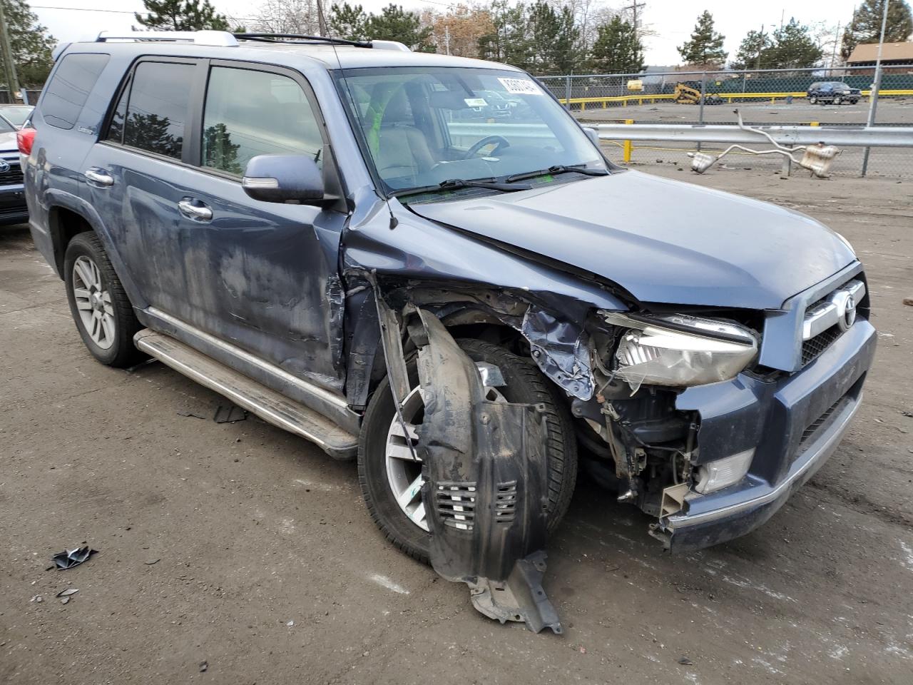 2011 Toyota 4Runner VIN JTEBU5JRXB5045357 Copart auction photo, front end damage thumbnail 4