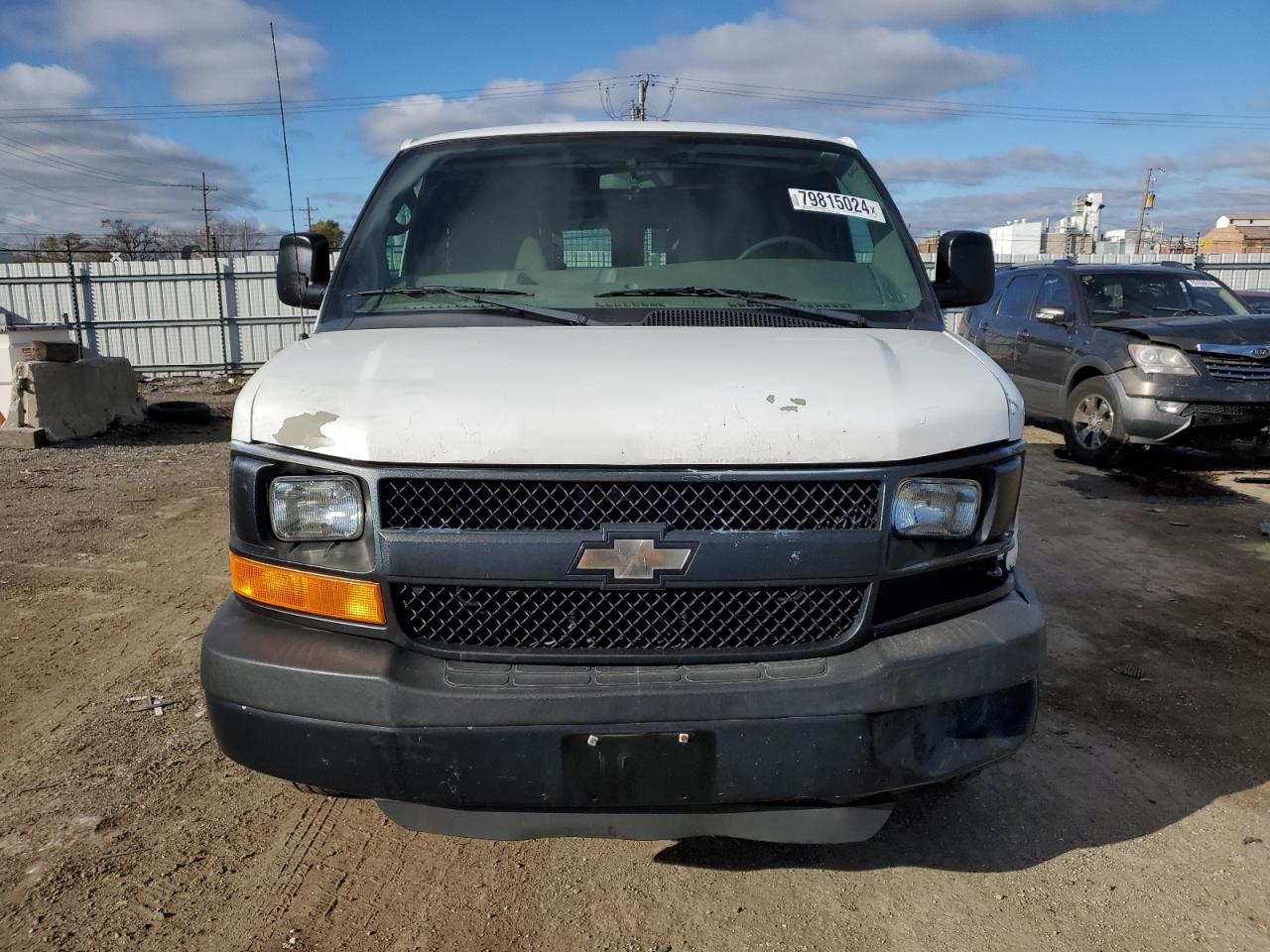 2012 Chevrolet Express VIN 1GCWGFCB3C1123067 Copart auction photo, front end damage thumbnail 5