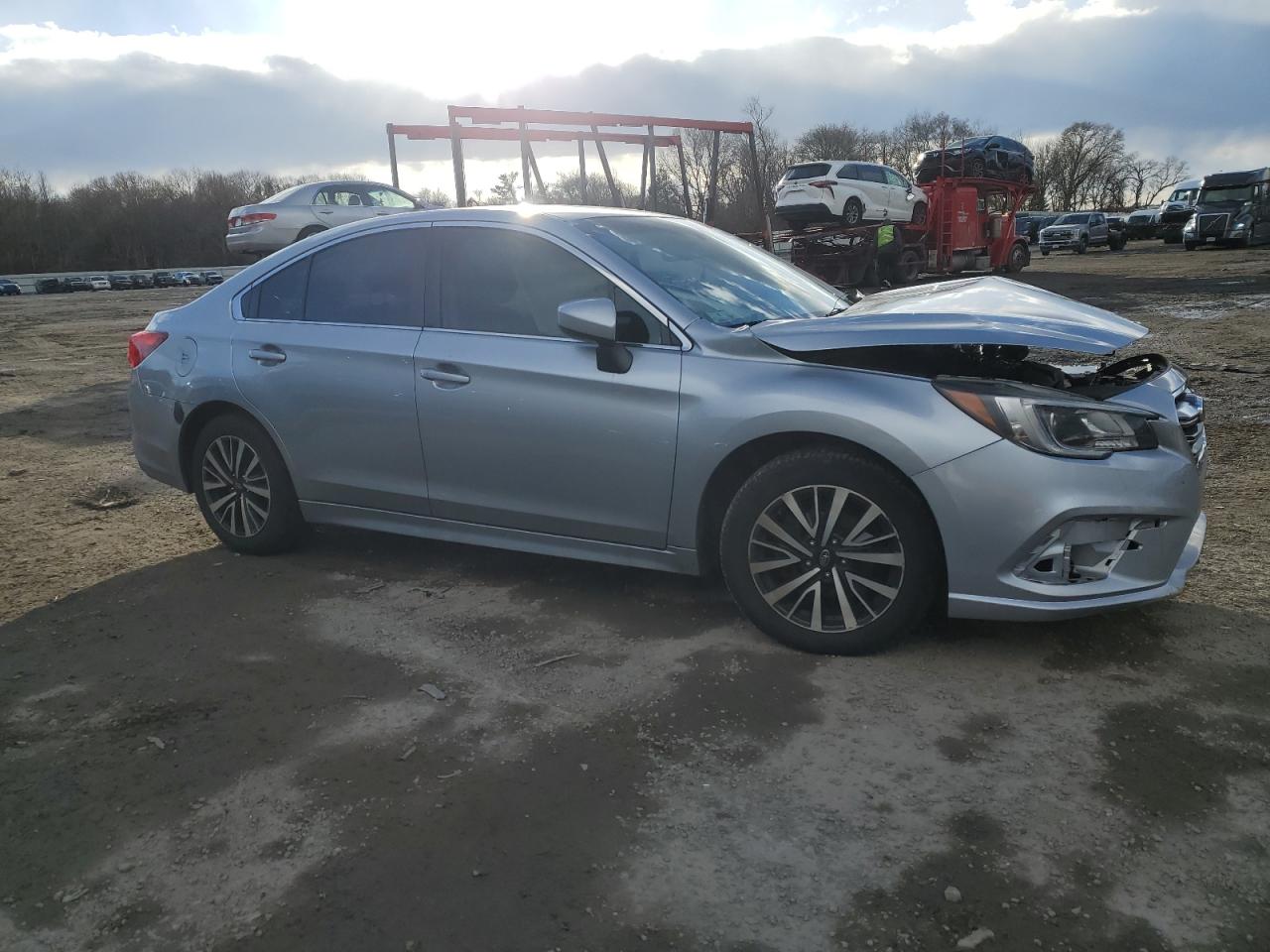 2018 Subaru Legacy VIN 4S3BNAC65J3014105 Copart auction photo, front end damage thumbnail 4