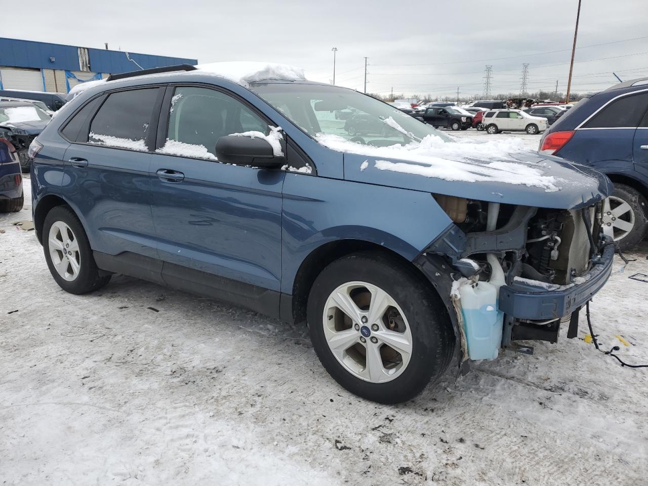 2018 Ford Edge VIN 2FMPK4G91JBB71470 Copart auction photo, front end damage thumbnail 4