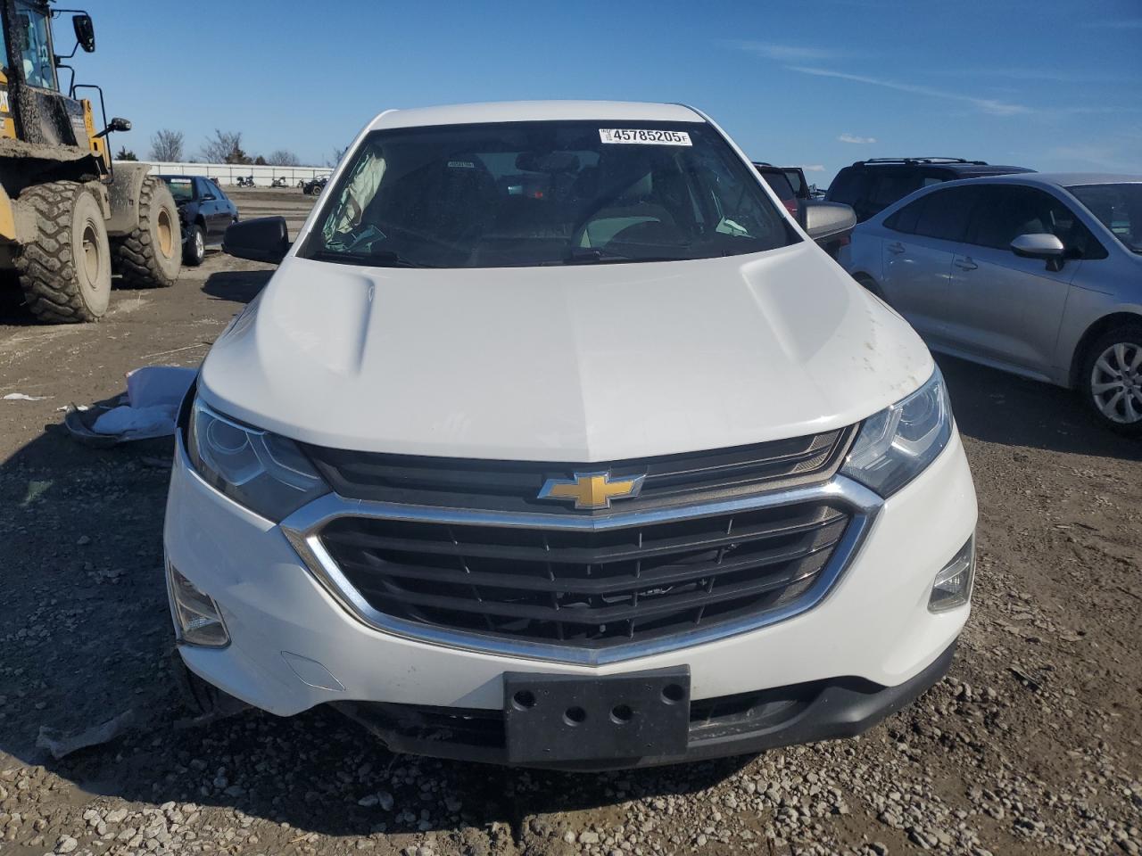 2019 Chevrolet Equinox VIN 2GNAXHEV7K6225830 Copart auction photo, front end / side damage thumbnail 5