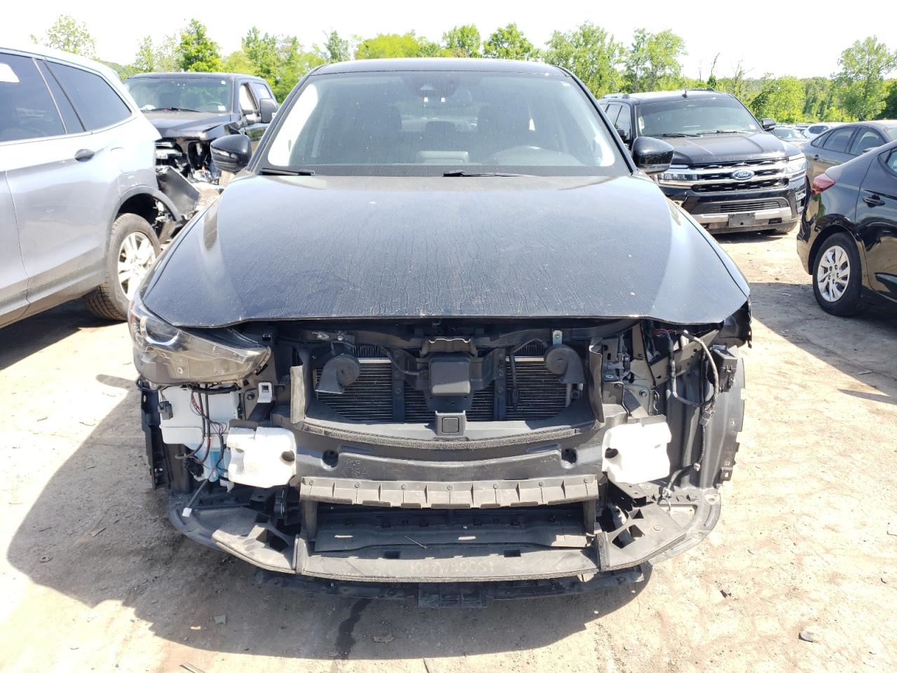 2018 Mazda CX-5 VIN JM3KFBCM3J0354587 Copart auction photo, all over damage thumbnail 5