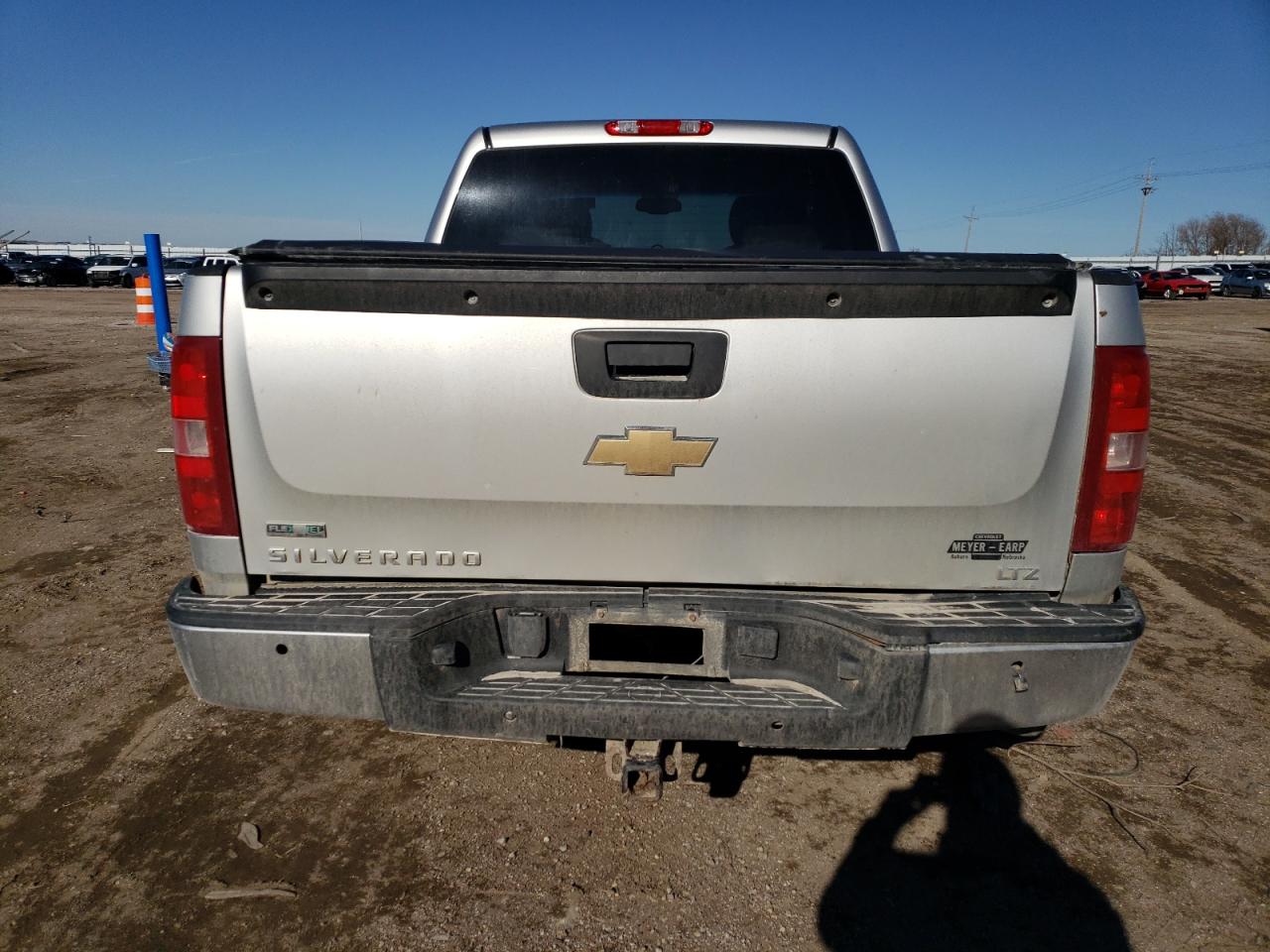 2010 Chevrolet Silverado VIN 3GCRKTE36AG200061 Copart auction photo, front end / rear end damage thumbnail 6