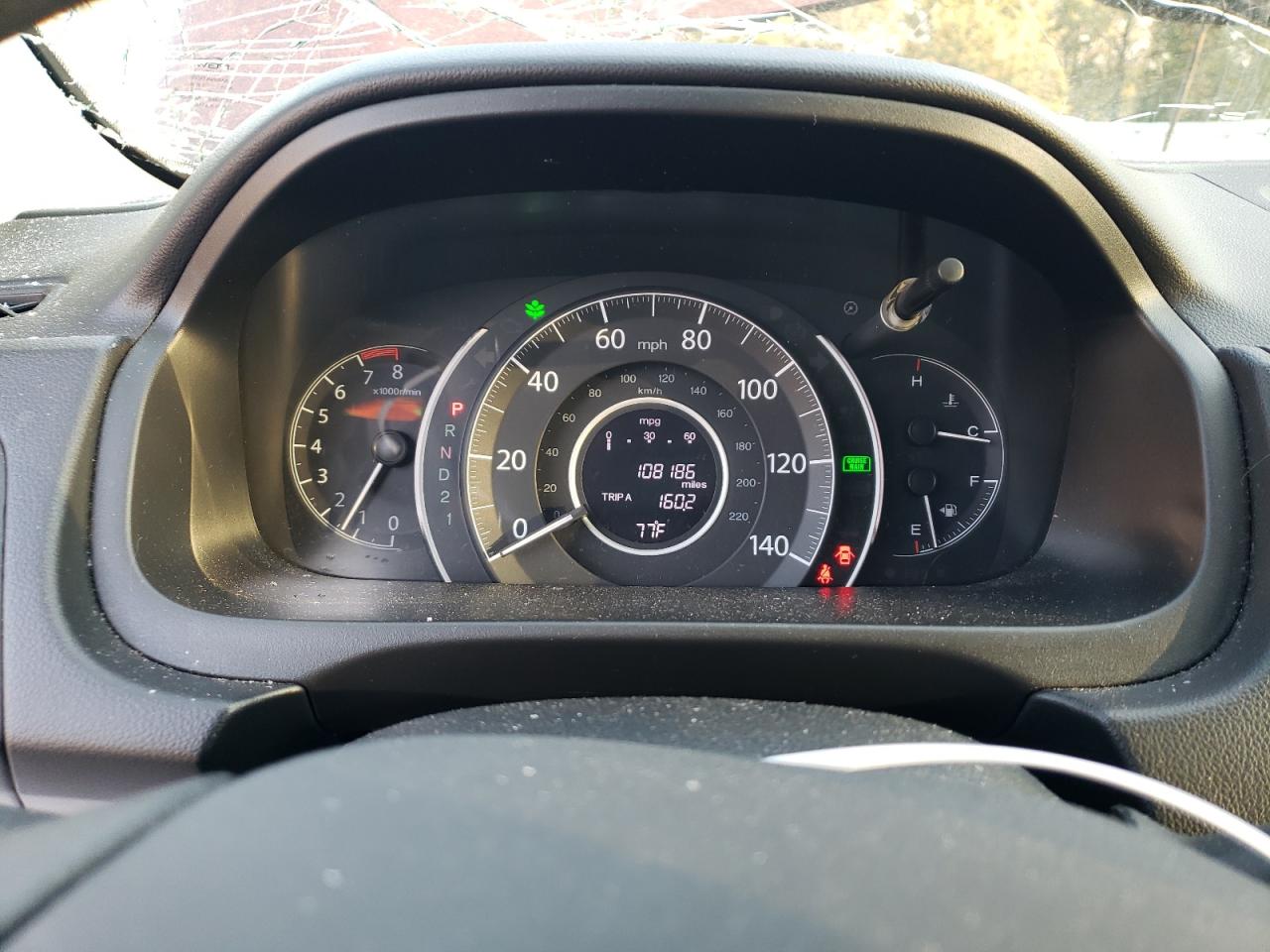 2014 Honda CR-V VIN 5J6RM4H39EL041051 Copart auction photo, front end / side damage thumbnail 9