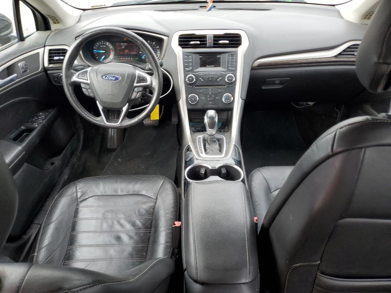 2014 Ford Fusion VIN 3FA6P0HD0ER327850 Copart auction photo, front end / frame damage damage thumbnail 8