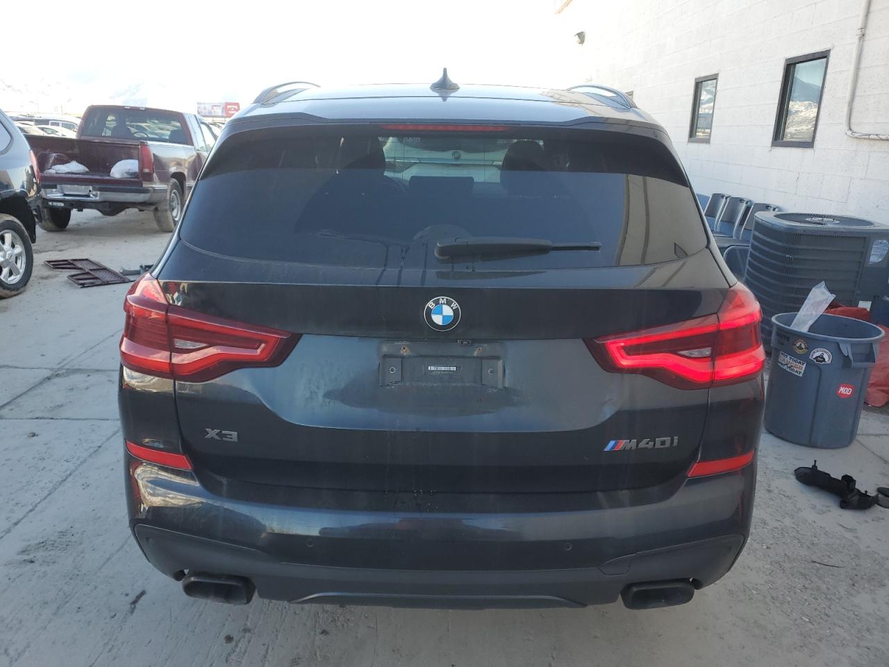 2019 BMW X3 VIN 5UXTS3C58K0Z07659 Copart auction photo, all over damage thumbnail 6