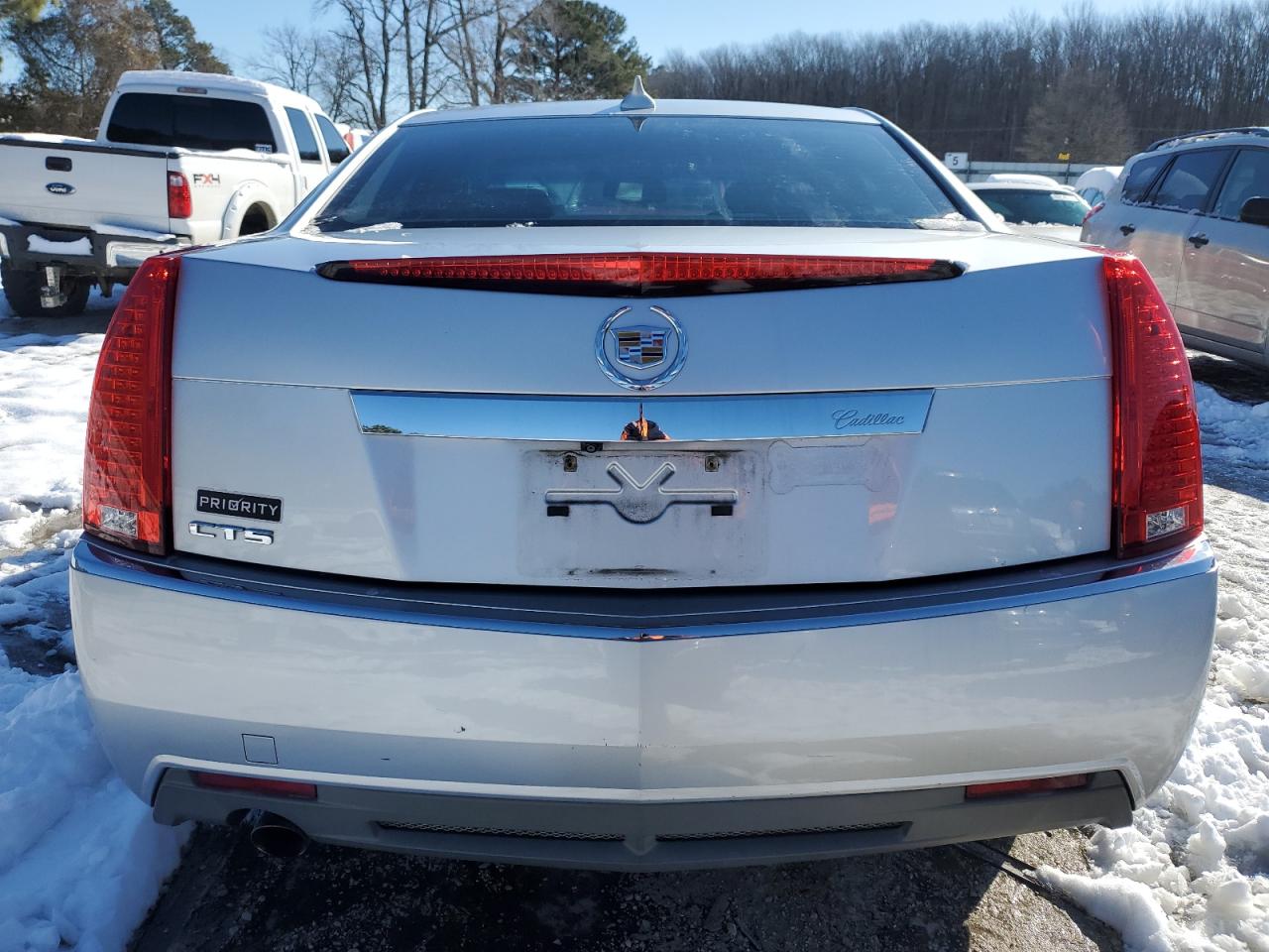 2012 Cadillac CTS VIN 1G6DE5E5XC0130198 Copart auction photo, front end / undercarriage damage thumbnail 6