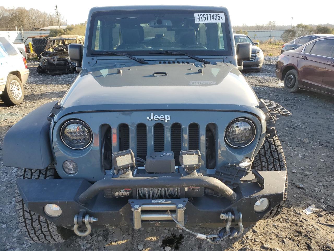 2015 Jeep Wrangler VIN 1C4BJWFG7FL732694 Copart auction photo, all over / vandalism damage thumbnail 5