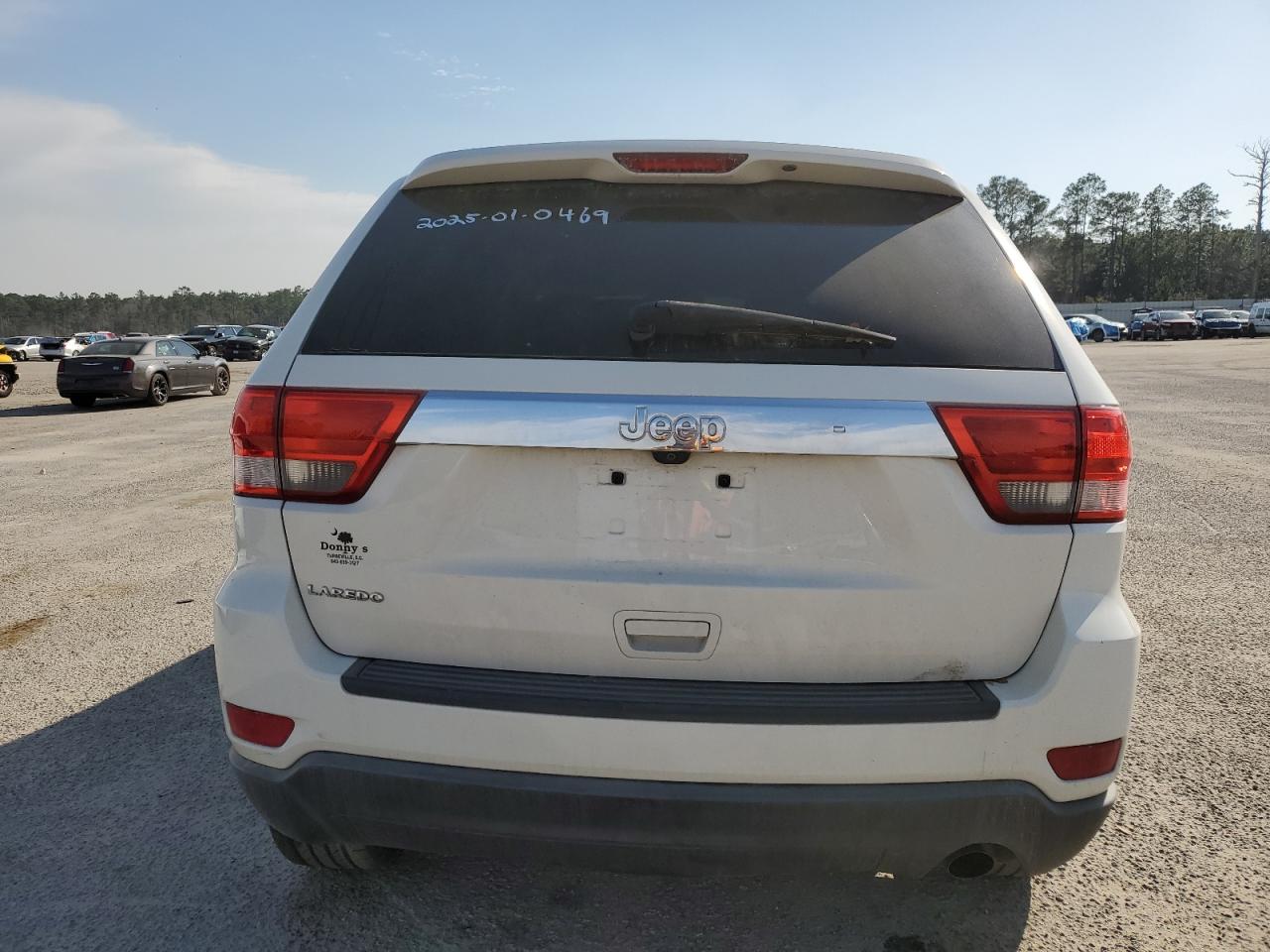 2012 Jeep Grand Cherokee VIN 1C4RJEAG4CC334287 Copart auction photo, front end damage thumbnail 6