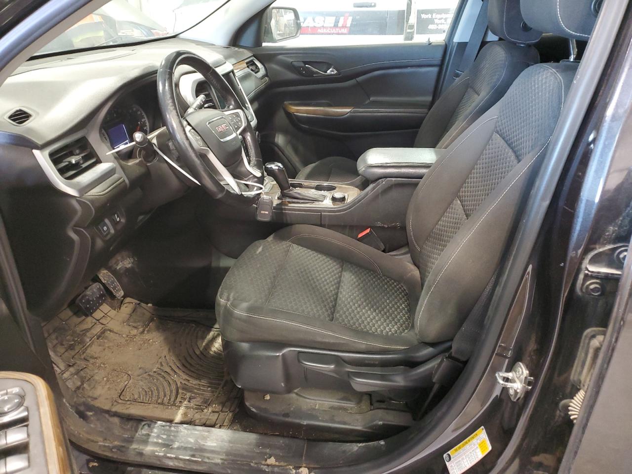 2019 GMC Acadia VIN 1GKKNRLA9KZ133281 Copart auction photo, front end / side damage thumbnail 7