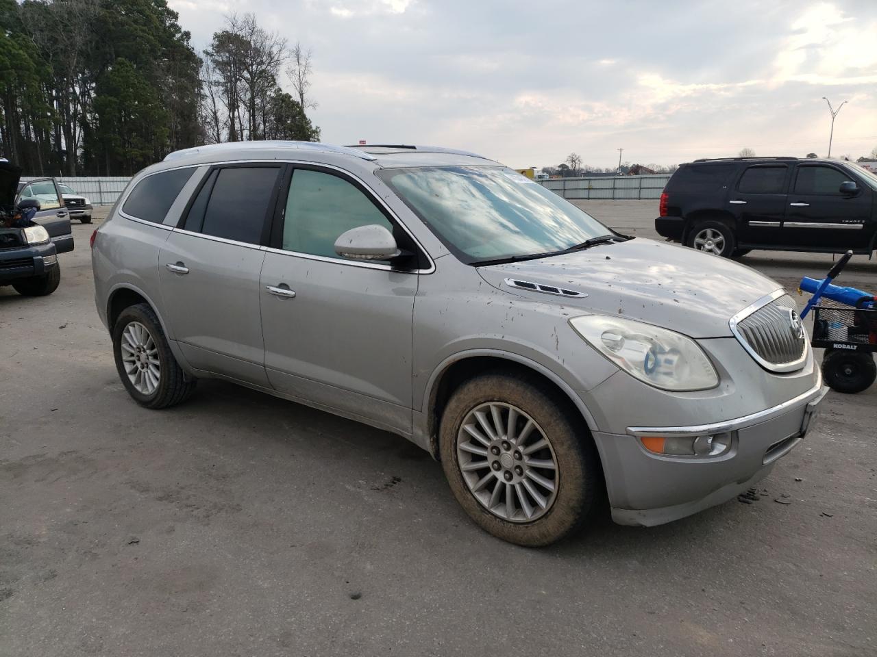 2008 Buick Enclave VIN 5GAER23768J252634 Copart auction photo, front end damage thumbnail 4
