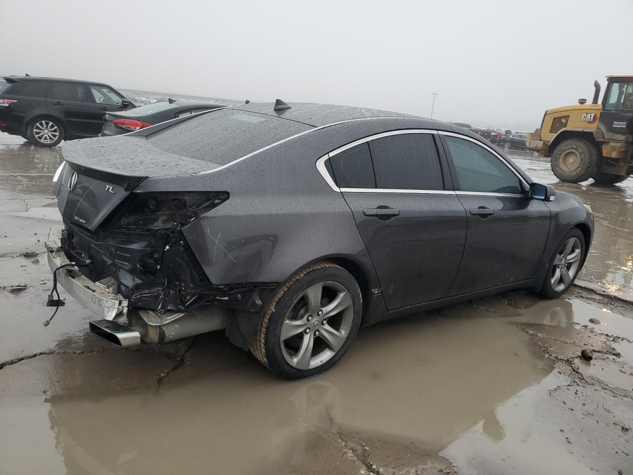 2013 Acura TL VIN 19UUA9F50DA000619 Copart auction photo, rear end damage thumbnail 3