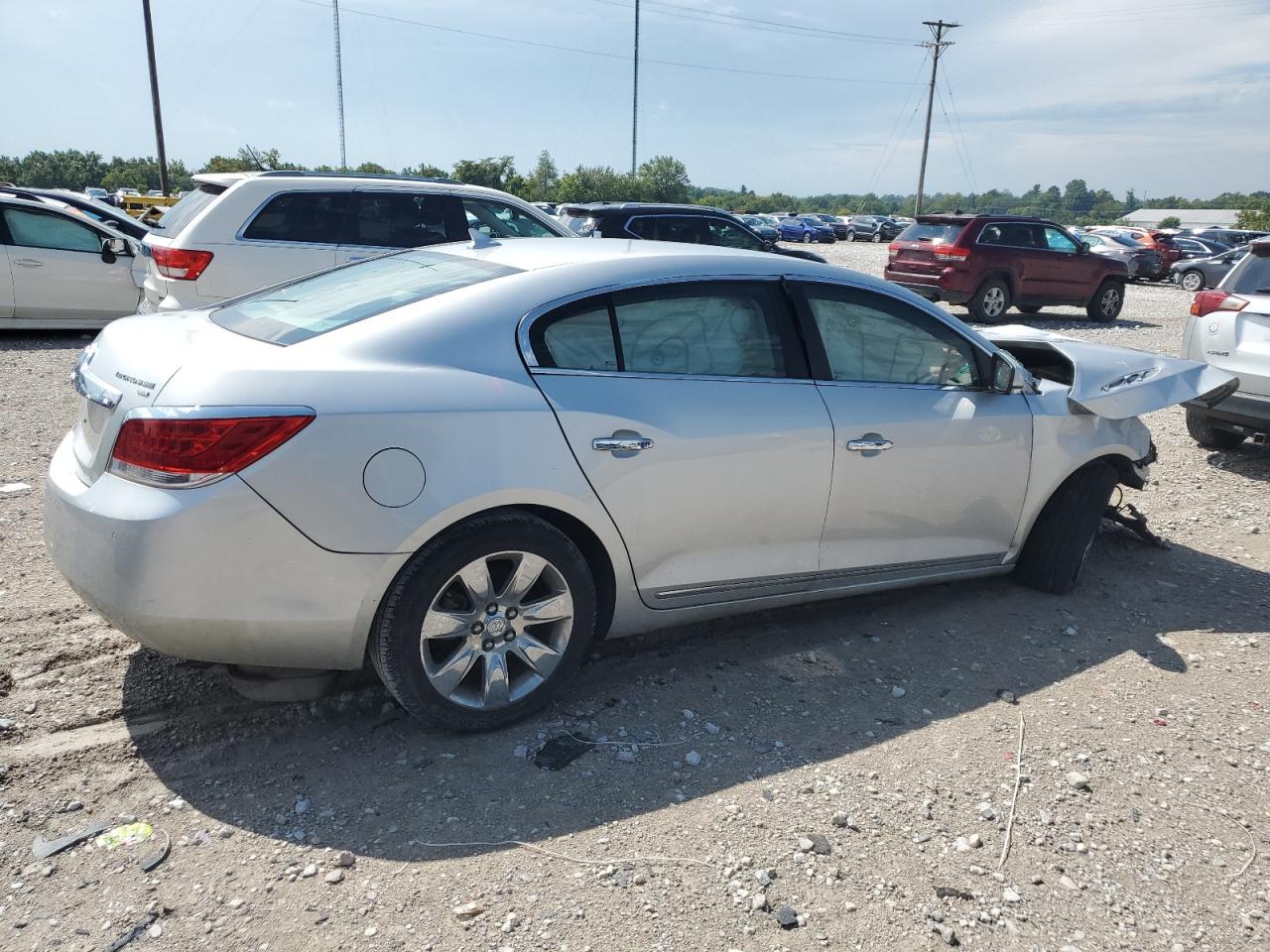 2011 Buick LaCrosse VIN 1G4GC5ED0BF158557 Copart auction photo, front end / rear end damage thumbnail 3