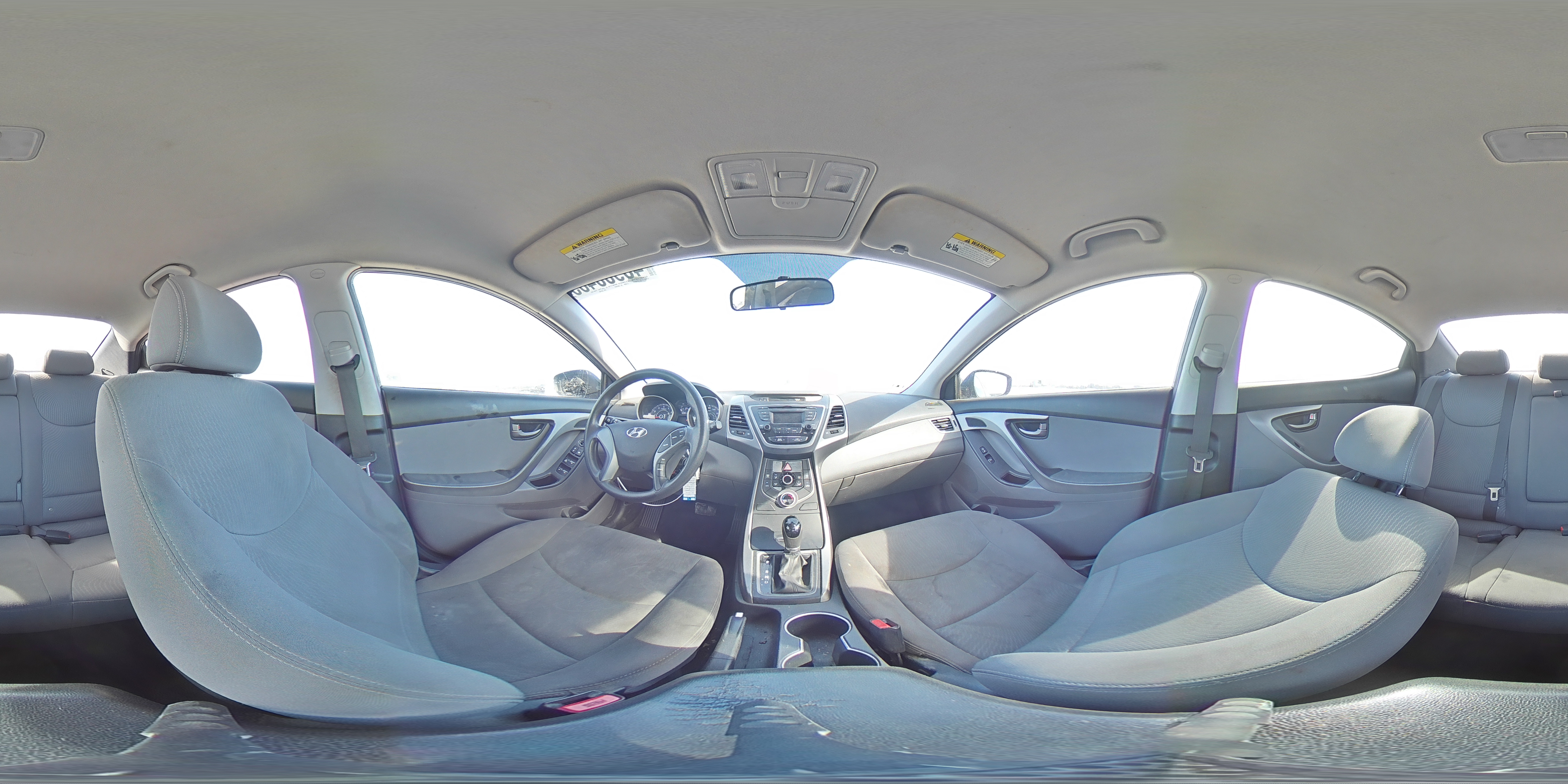 2016 Hyundai Elantra VIN KMHDH4AEXGU601698 Copart auction photo, front end / minor dent/scratches damage thumbnail 14