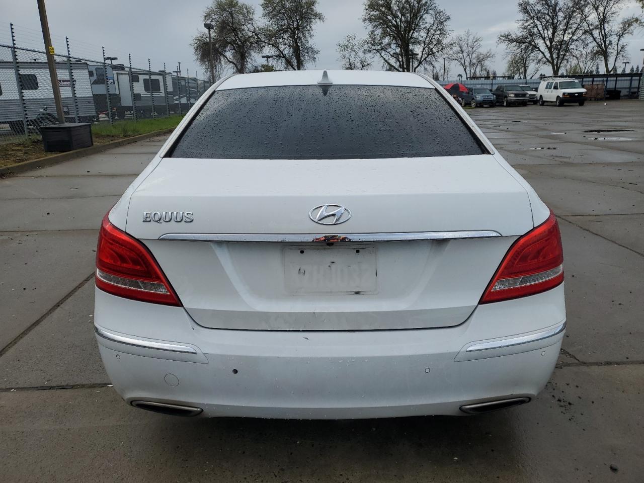 2013 Hyundai Equus VIN KMHGH4JH5DU064421 Copart auction photo, front end damage thumbnail 6
