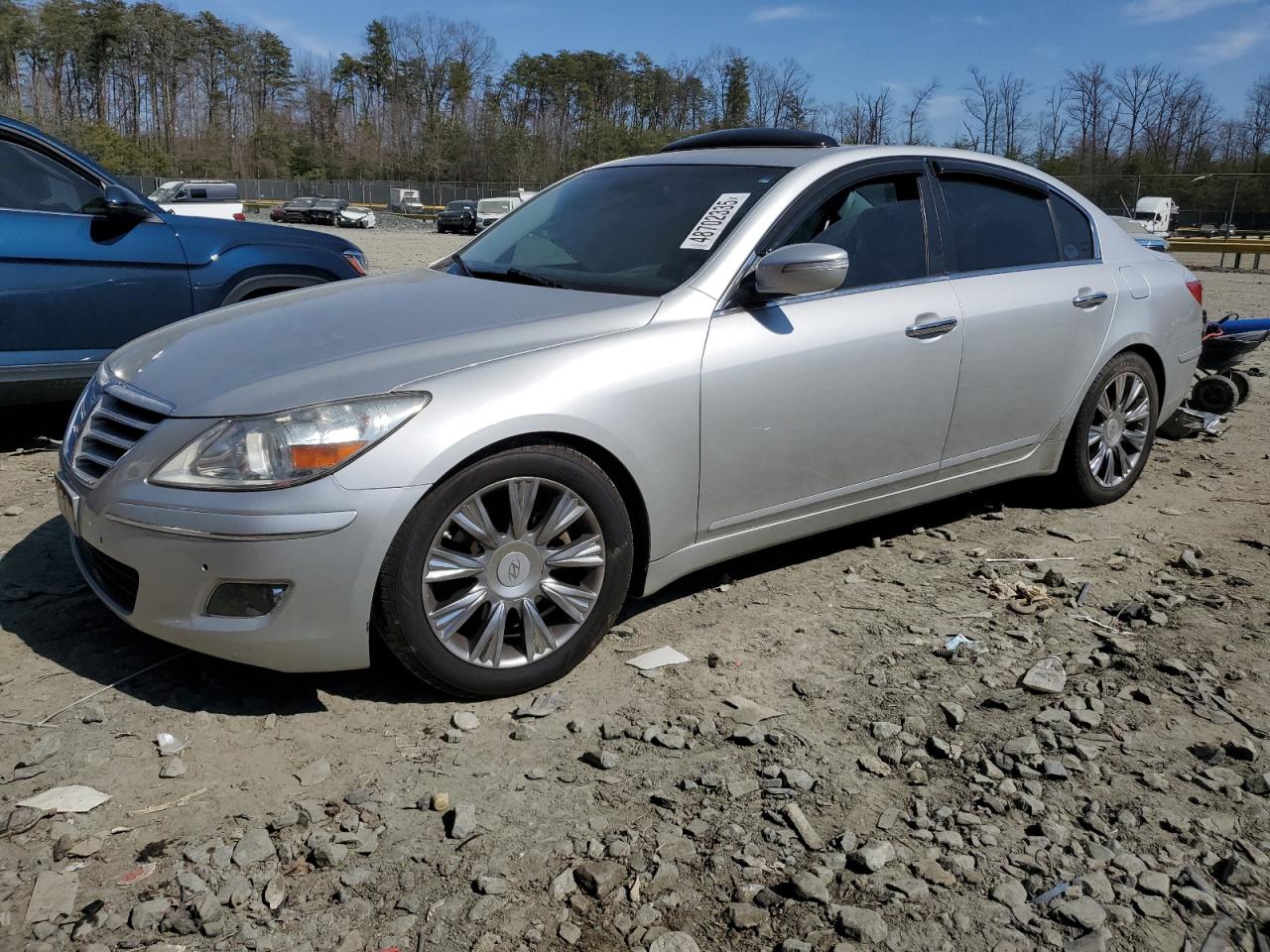 2009 Hyundai Genesis VIN KMHGC46E59U039345