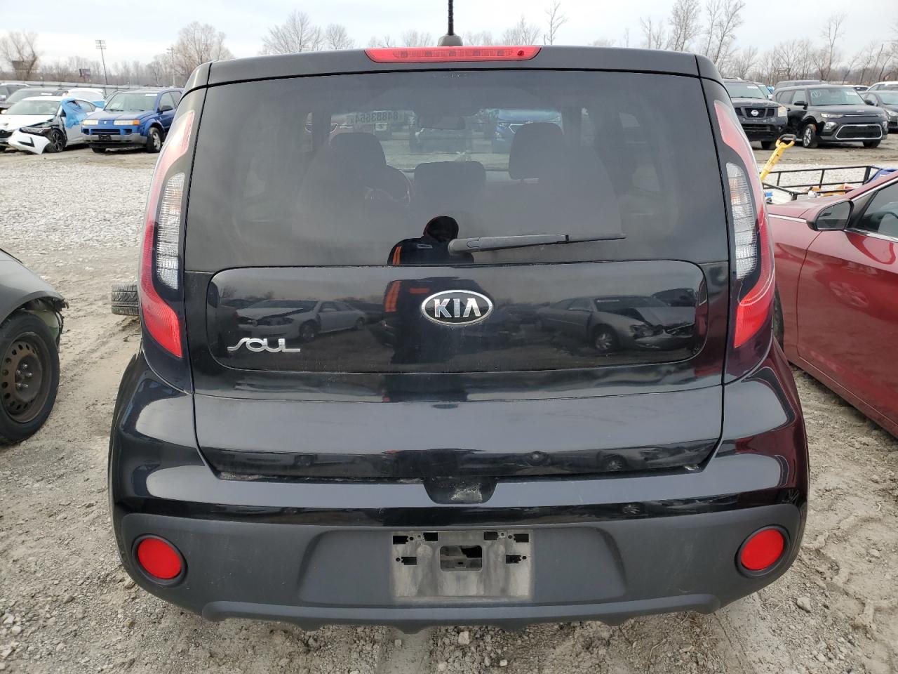 2017 KIA Soul VIN KNDJN2A27H7886936 Copart auction photo, mechanical damage thumbnail 6