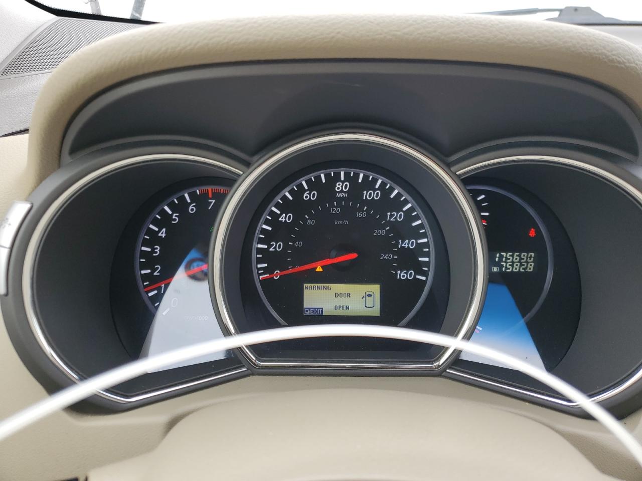 2014 Nissan Murano VIN JN8AZ1MW7EW525614 Copart auction photo, hail damage thumbnail 9