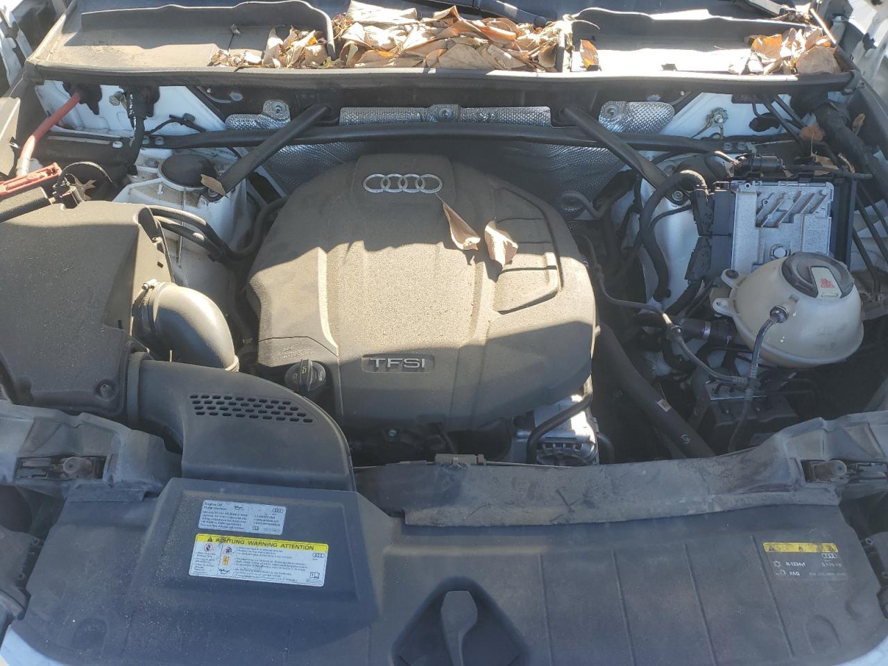 2018 Audi Q5 VIN WA1BNAFY4J2161609 Copart auction photo, front end damage thumbnail 12
