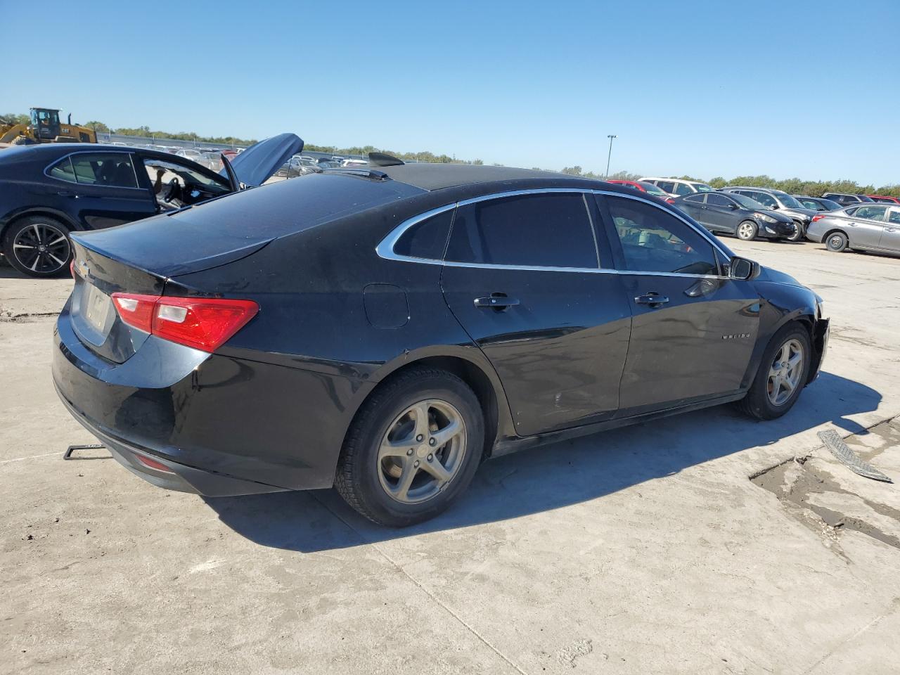 2017 Chevrolet Malibu VIN 1G1ZB5ST8HF292486 Copart auction photo, front end damage thumbnail 3
