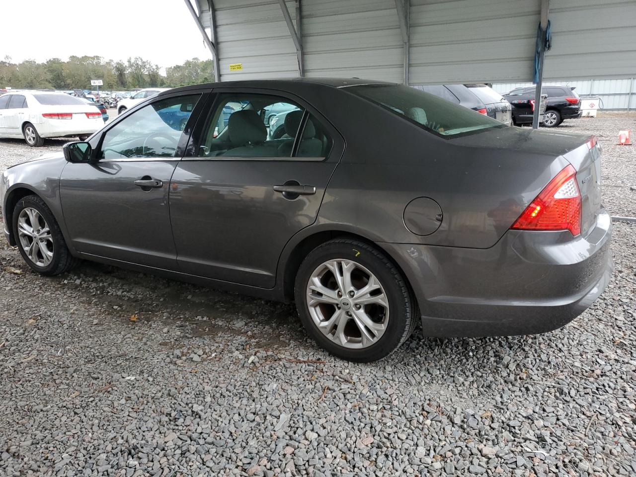 2012 Ford Fusion VIN 3FAHP0HA0CR420458 Copart auction photo, rear end damage thumbnail 2