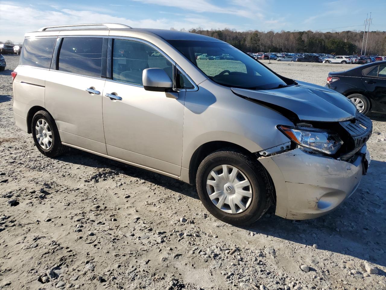 2011 Nissan Quest VIN JN8AE2KP5B9009159 Copart auction photo, front end damage thumbnail 4