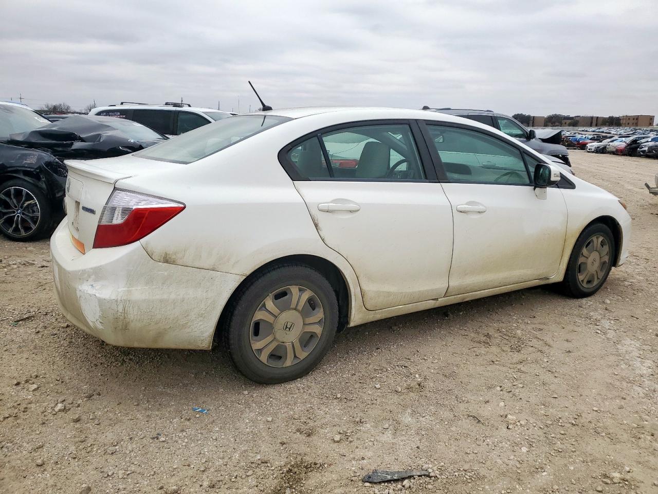 2012 Honda Civic VIN JHMFB4F22CS000299 Copart auction photo, minor dent/scratches damage thumbnail 3