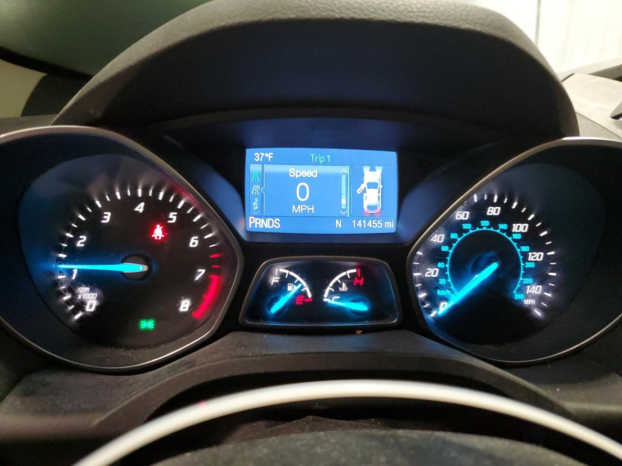 2014 Ford Escape VIN 1FMCU9G9XEUE22119 Copart auction photo, front end damage thumbnail 9