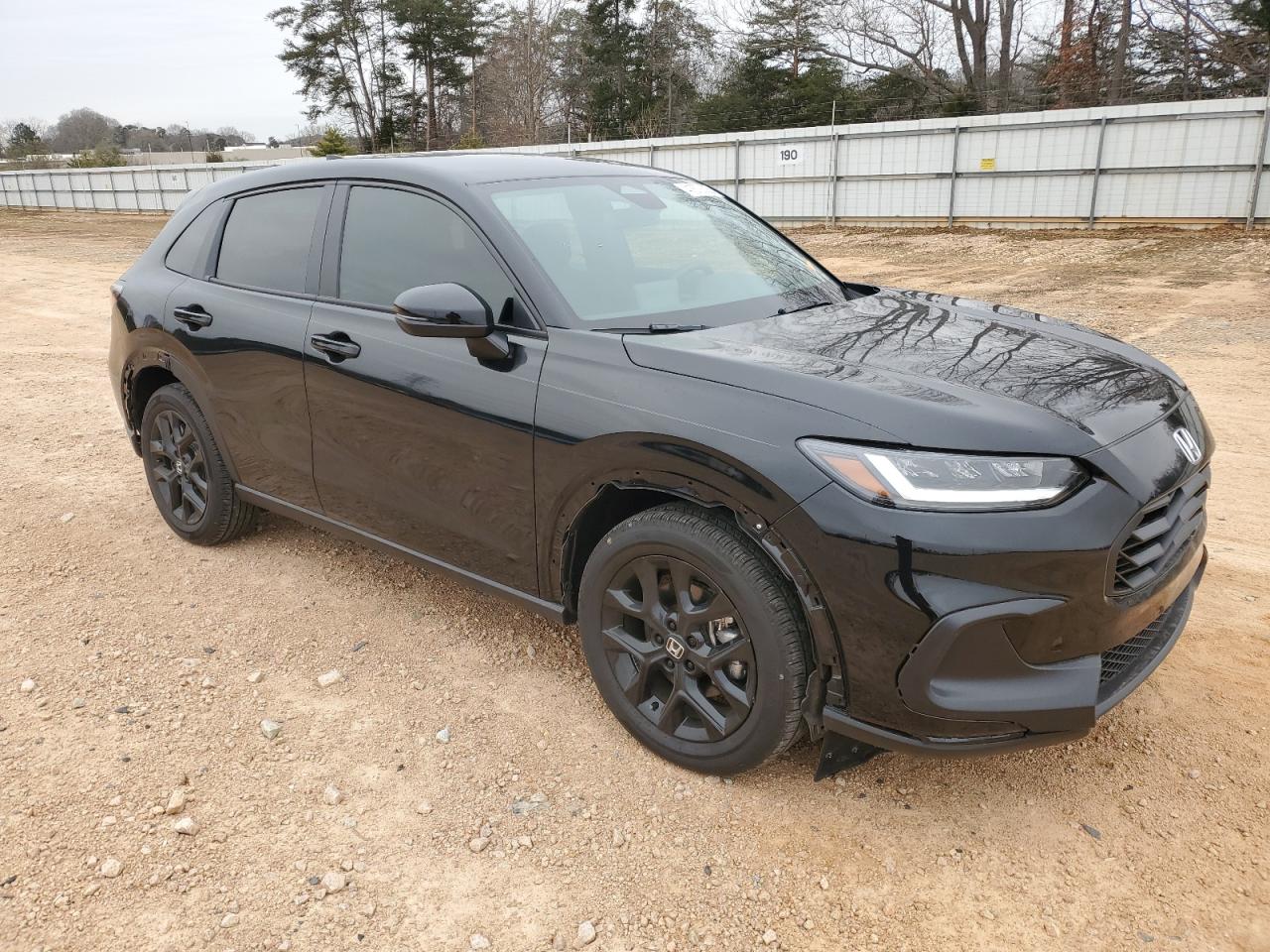 2024 Honda HR-V VIN 3CZRZ1H52RM761653 Copart auction photo, all over damage thumbnail 4