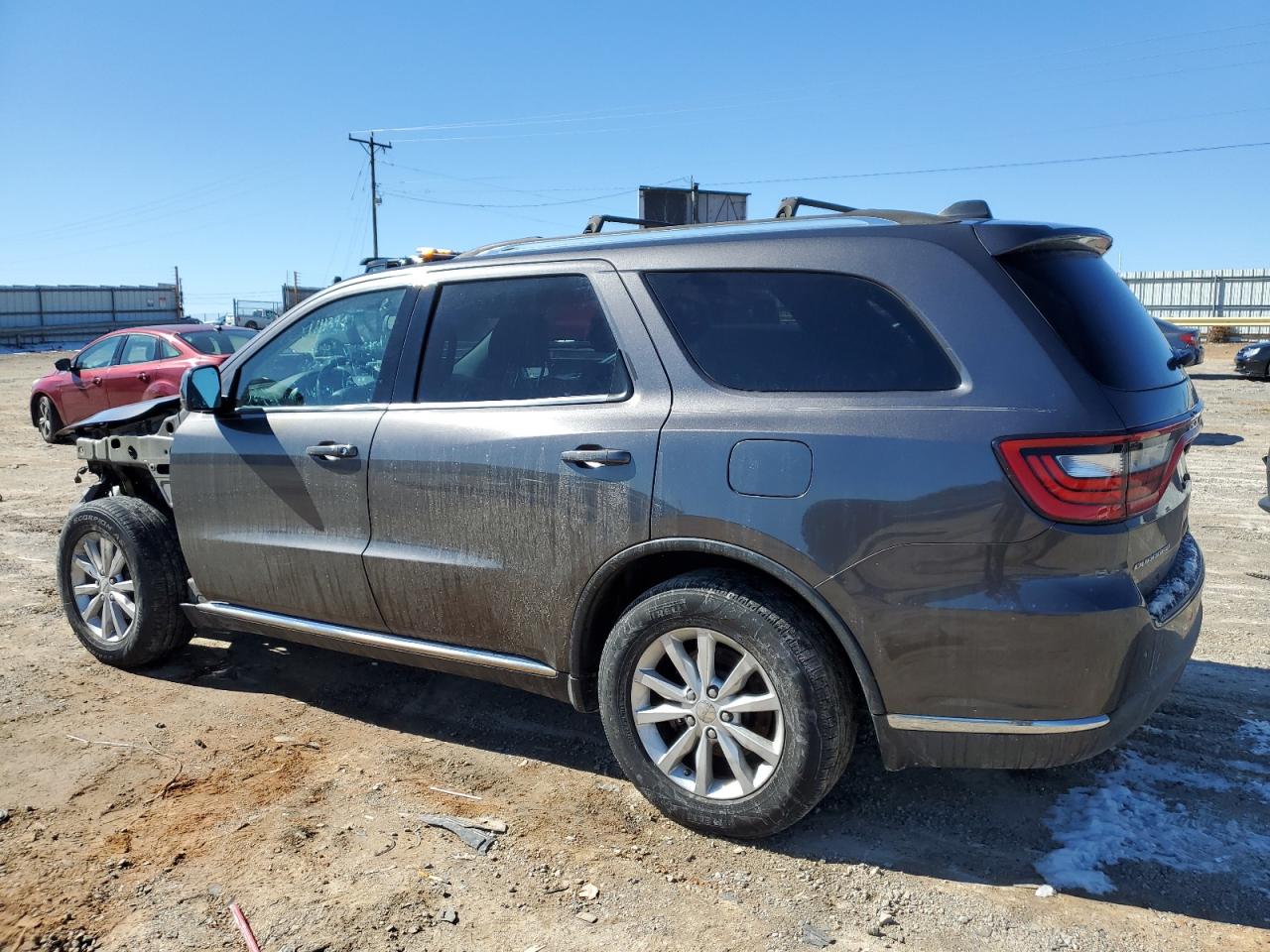 2015 Dodge Durango VIN 1C4RDHAG4FC923000 Copart auction photo, front end damage thumbnail 2
